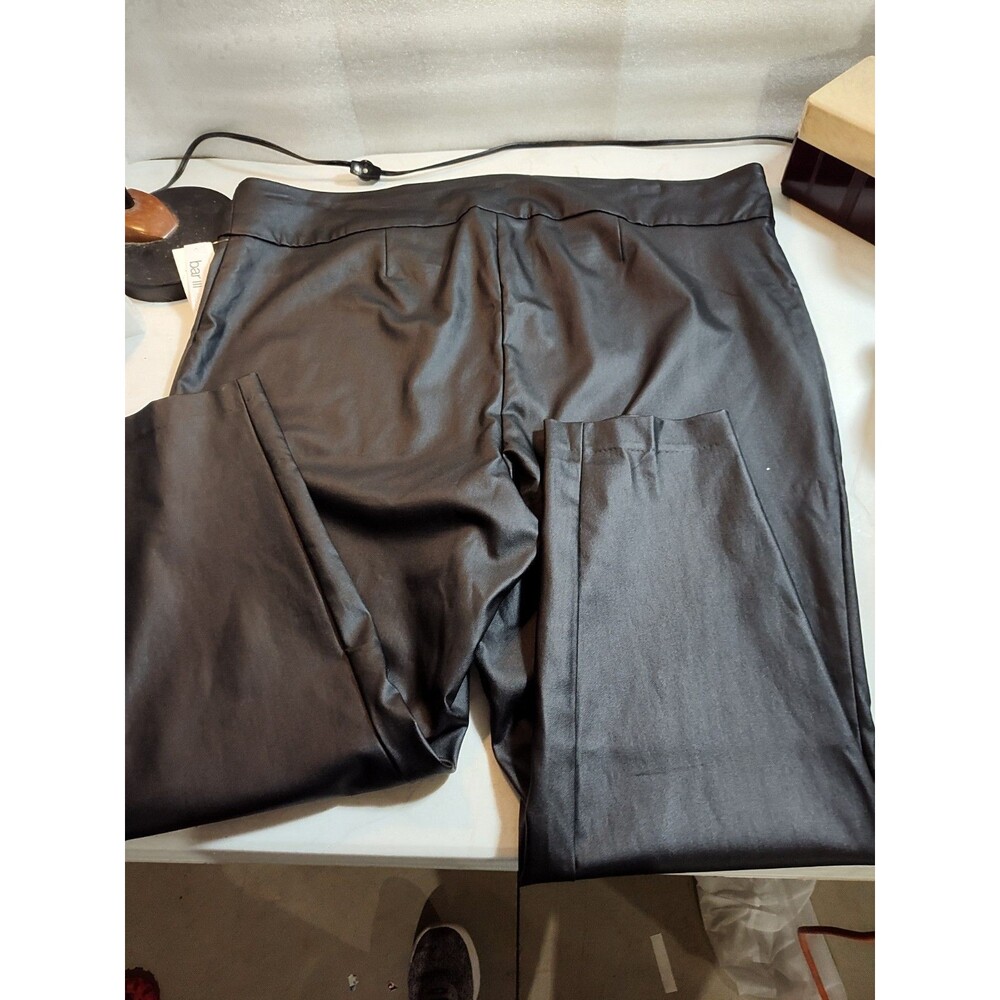NWT Bar lll Plus Size 4X Faux-leather Straight leg pants (855)